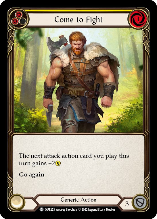 Come to Fight (Yellow) [OUT223] [Outsiders]