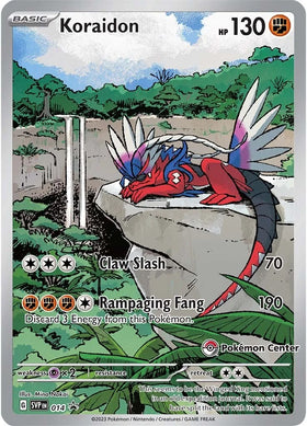 Koraidon (Pokemon Center Exclusive) [014] [Scarlet & Violet Promo Cards] Holofoil