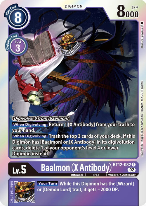Baalmon (X Antibody) [BT12-082] [Across Time] Foil