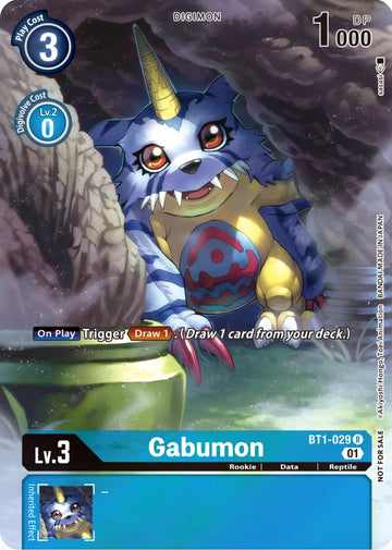 Gabumon (Official Tournament Pack Vol.9) [BT1-029] [Release Special Booster 1.0] Foil