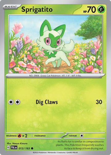 Sprigatito [013/193] [Paldea Evolved]
