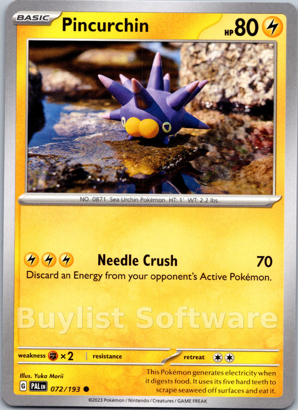 Pincurchin [072/193] [Paldea Evolved]