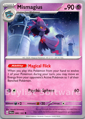 Mismagius [088/193] [Paldea Evolved]