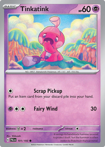Tinkatink [101/193] [Paldea Evolved] Reverse Holofoil