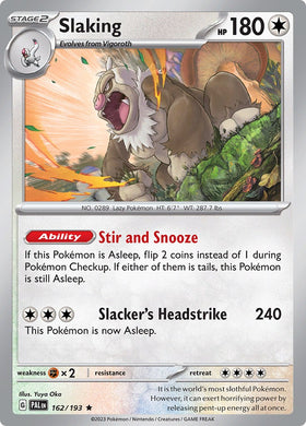Slaking [162/193] [Paldea Evolved] Holofoil
