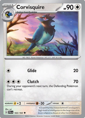 Corvisquire [165/193] [Paldea Evolved]