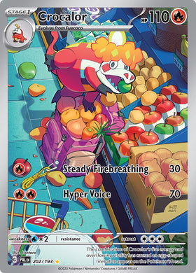 Crocalor [202/193] [Paldea Evolved] Holofoil