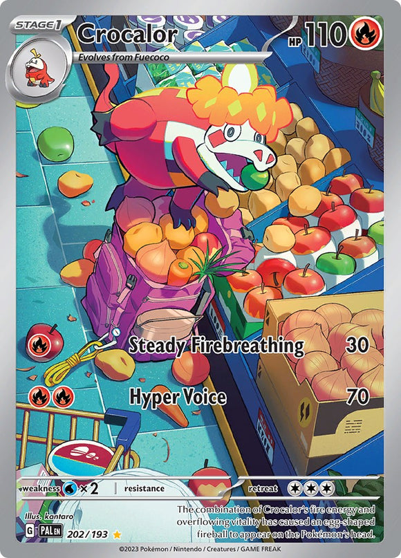 Crocalor [202/193] [Paldea Evolved] Holofoil