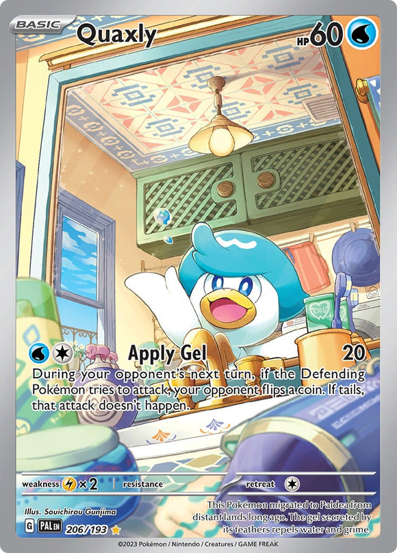 Quaxly [206/193] [Paldea Evolved] Holofoil