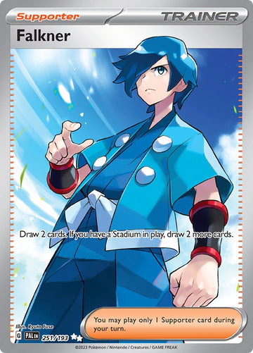 Falkner [251/193] [Paldea Evolved] Holofoil