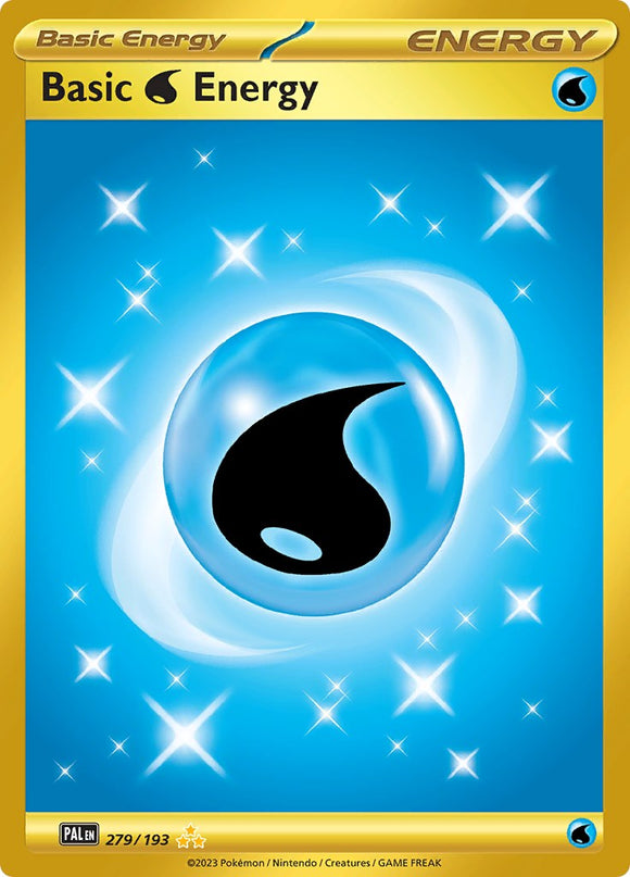 Basic Water Energy [279/193] [Paldea Evolved] Holofoil