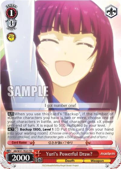 4d91944a-0b46-47fa-bea9-fb030e9bcfeb | ws-ab/w31-te23-td-nf-angebeatreed-tri-nm | Yuri's Powerful Draw?