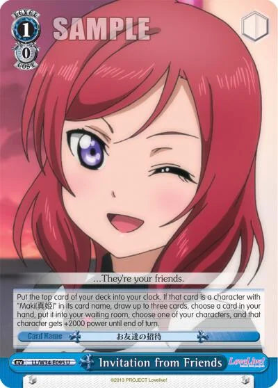 4d91944a-0b46-47fa-bea9-fb030e9bcfeb | ws-ll/w34-e095-u-nf-lovelivevol2-unc-nm | Invitation from Friends