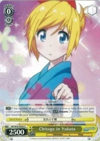 4d91944a-0b46-47fa-bea9-fb030e9bcfeb | ws-nk/w30-e009-u-nf-nisefalslove-unc-nm | Chitoge in Yukata