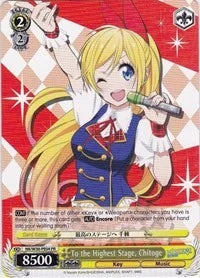 4d91944a-0b46-47fa-bea9-fb030e9bcfeb | ws-nk/w30-pe04-pr-nf-nisefalslove-pro-nm | To the Highest Stage, Chitoge