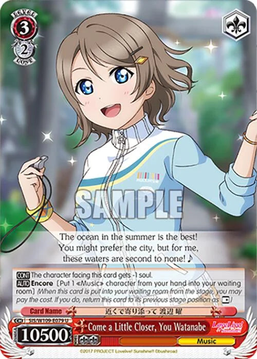 4d91944a-0b46-47fa-bea9-fb030e9bcfeb | ws-sis/w109-e079-u-nf-loveliveschoidolfest2miralive-unc-nm | Come a Little Closer, You Watanabe