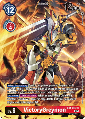 VictoryGreymon (Alternate Art) [EX4-012] [Alternative Being Booster] Foil