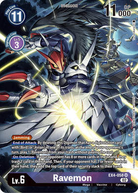 Ravemon (Alternate Art) [EX4-058] [Alternative Being Booster] Foil