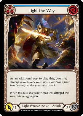 Light the Way (Blue) [DTD068] [Dusk till Dawn] Rainbow Foil