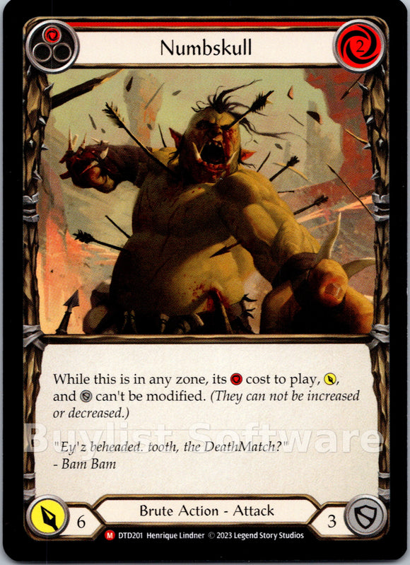 Numbskull [DTD201] [Dusk till Dawn]