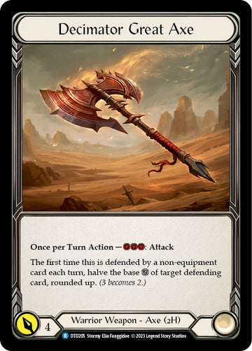 Decimator Great Axe [DTD205] [Dusk till Dawn]
