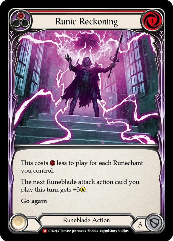 Runic Reckoning [DTD213] [Dusk till Dawn] Rainbow Foil