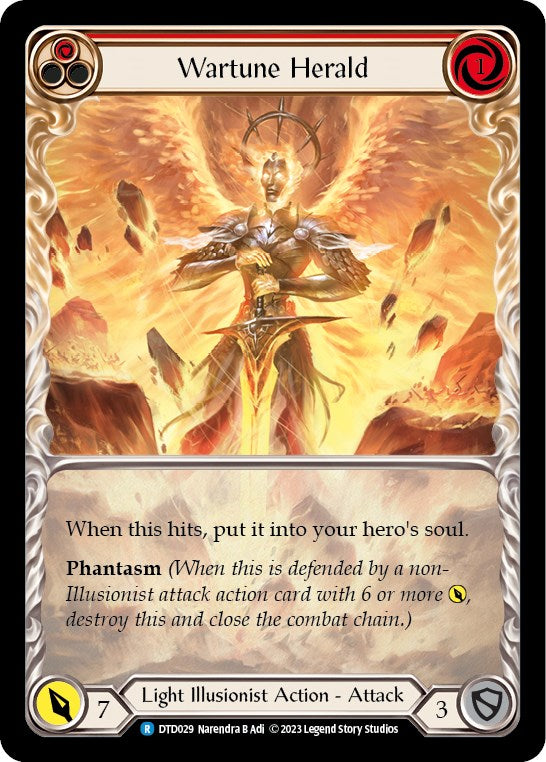 Wartune Herald (Red) [DTD029] [Dusk till Dawn]
