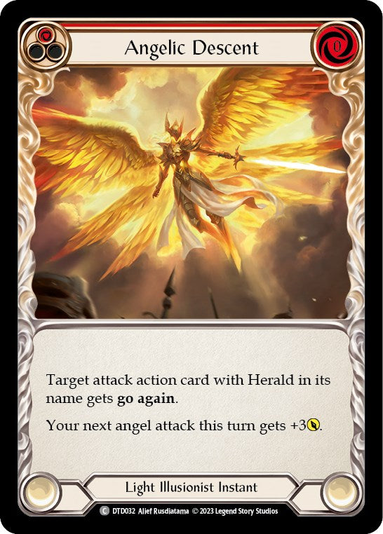 Angelic Descent (Red) [DTD032] [Dusk till Dawn]