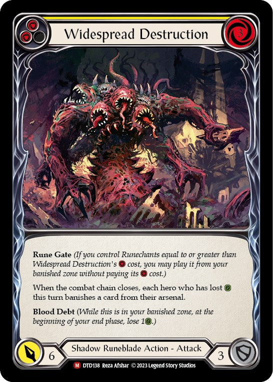 Widespread Destruction [DTD138] [Dusk till Dawn] Rainbow Foil