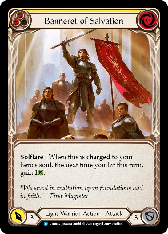 Banneret of Salvation [DTD055] [Dusk till Dawn] Rainbow Foil