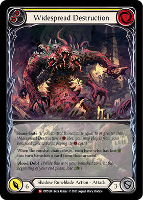 Widespread Destruction (Extended Art) [DTD138] [Dusk till Dawn] Rainbow Foil
