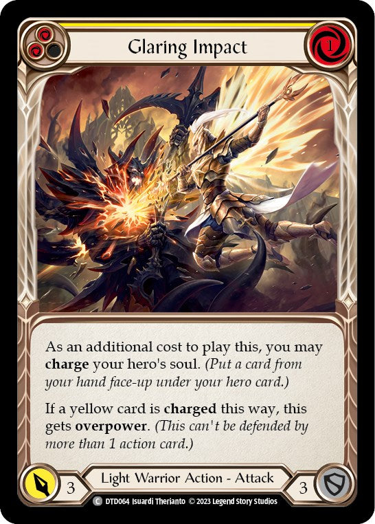 Glaring Impact (Yellow) [DTD064] [Dusk till Dawn]