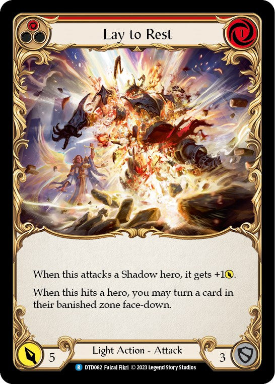 Lay to Rest (Red) [DTD082] [Dusk till Dawn]