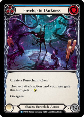Envelop in Darkness (Blue) [DTD151] [Dusk till Dawn] Rainbow Foil