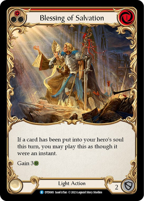 Blessing of Salvation (Red) [DTD085] [Dusk till Dawn]