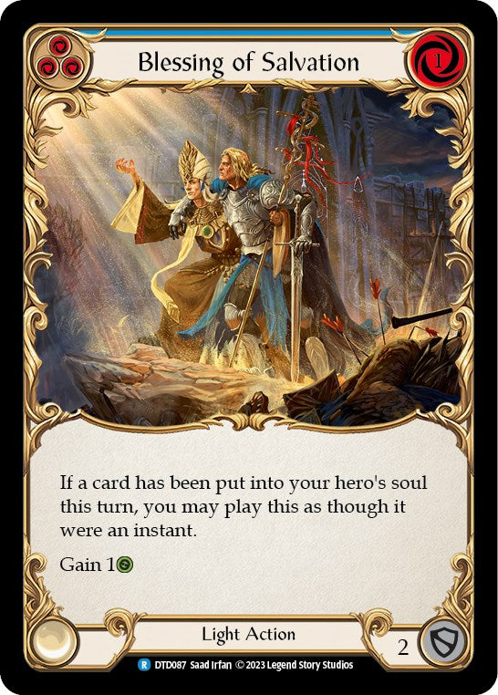 Blessing of Salvation (Blue) [DTD087] [Dusk till Dawn]