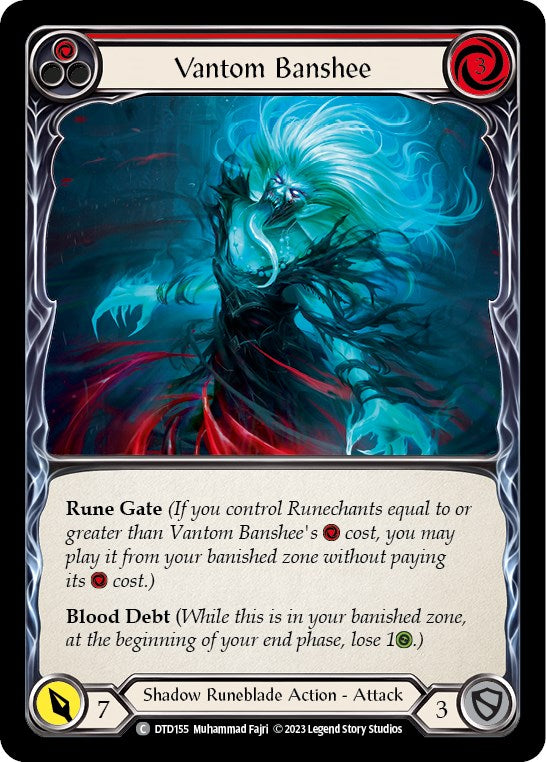 Vantom Banshee (Red) [DTD155] [Dusk till Dawn] Rainbow Foil