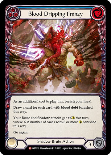 Blood Dripping Frenzy [DTD111] [Dusk till Dawn]