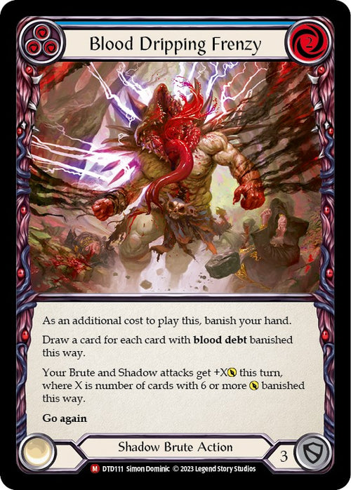 Blood Dripping Frenzy [DTD111] [Dusk till Dawn]