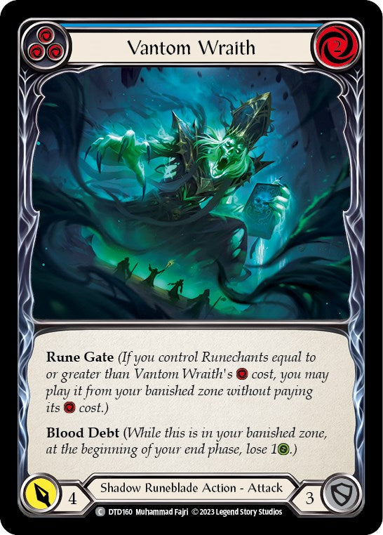 Vantom Wraith (Blue) [DTD160] [Dusk till Dawn] Rainbow Foil