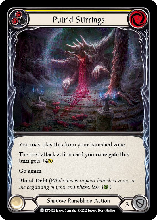 Putrid Stirrings (Yellow) [DTD162] [Dusk till Dawn]