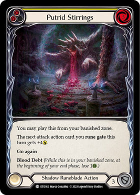 Putrid Stirrings (Yellow) [DTD162] [Dusk till Dawn]