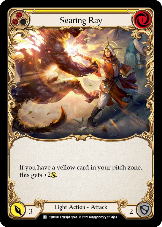 Searing Ray (Yellow) [DTD098] [Dusk till Dawn]