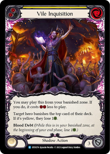 Vile Inquisition (Yellow) [DTD179] [Dusk till Dawn]