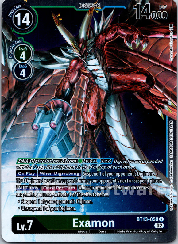 Examon [BT13-059] [Versus Royal Knights] Foil