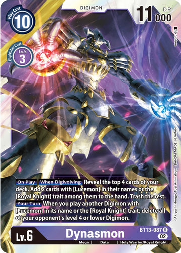Dynasmon [BT13-087] [Versus Royal Knights] Foil