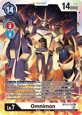 Omnimon [BT13-112] [Versus Royal Knights] Foil