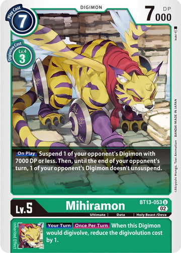 Mihiramon [BT13-053] [Versus Royal Knights]
