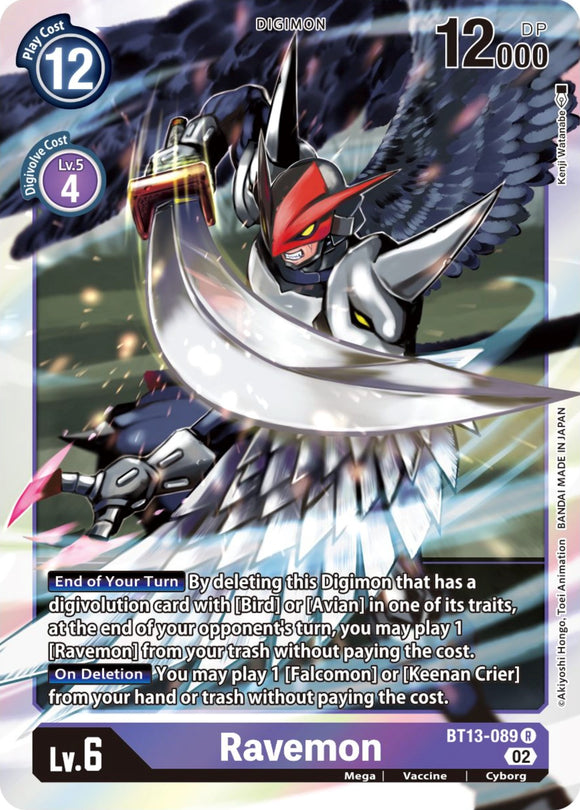 Ravemon [BT13-089] [Versus Royal Knights] Foil