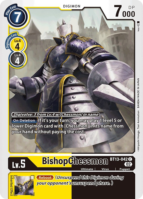 BishopChessmon [BT13-042] [Versus Royal Knights]